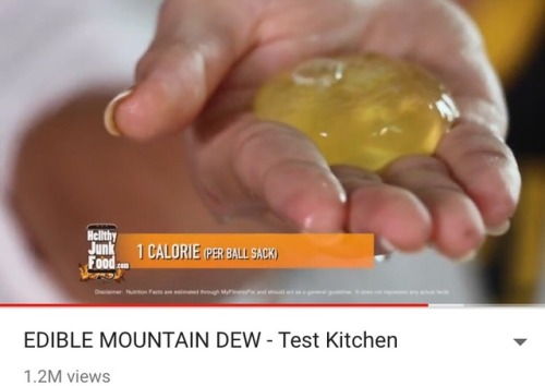 mszombi:
“ shitispuffinup:
“I love this title because it implies that Mountain Dew is not typically edible, but rather it is some kind of poison
”
1 calorie (per ball sack)
”